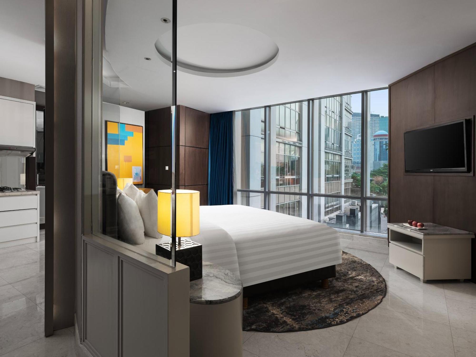 The Grove Suites By Grand Aston Yakarta Exterior foto
