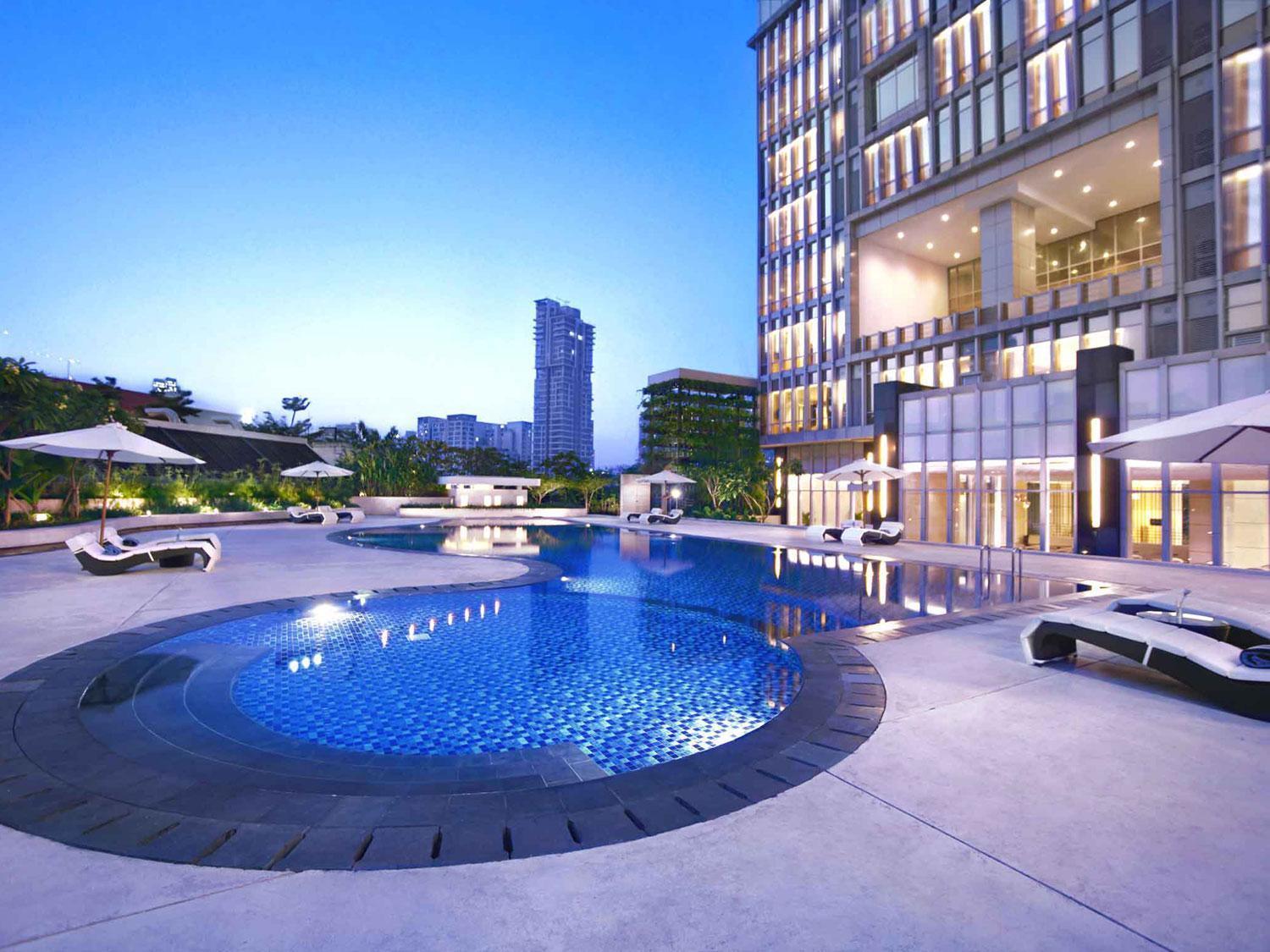 The Grove Suites By Grand Aston Yakarta Exterior foto
